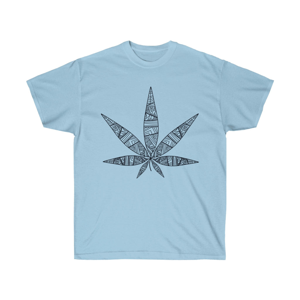 Tribal Marijuana Leaf Tee