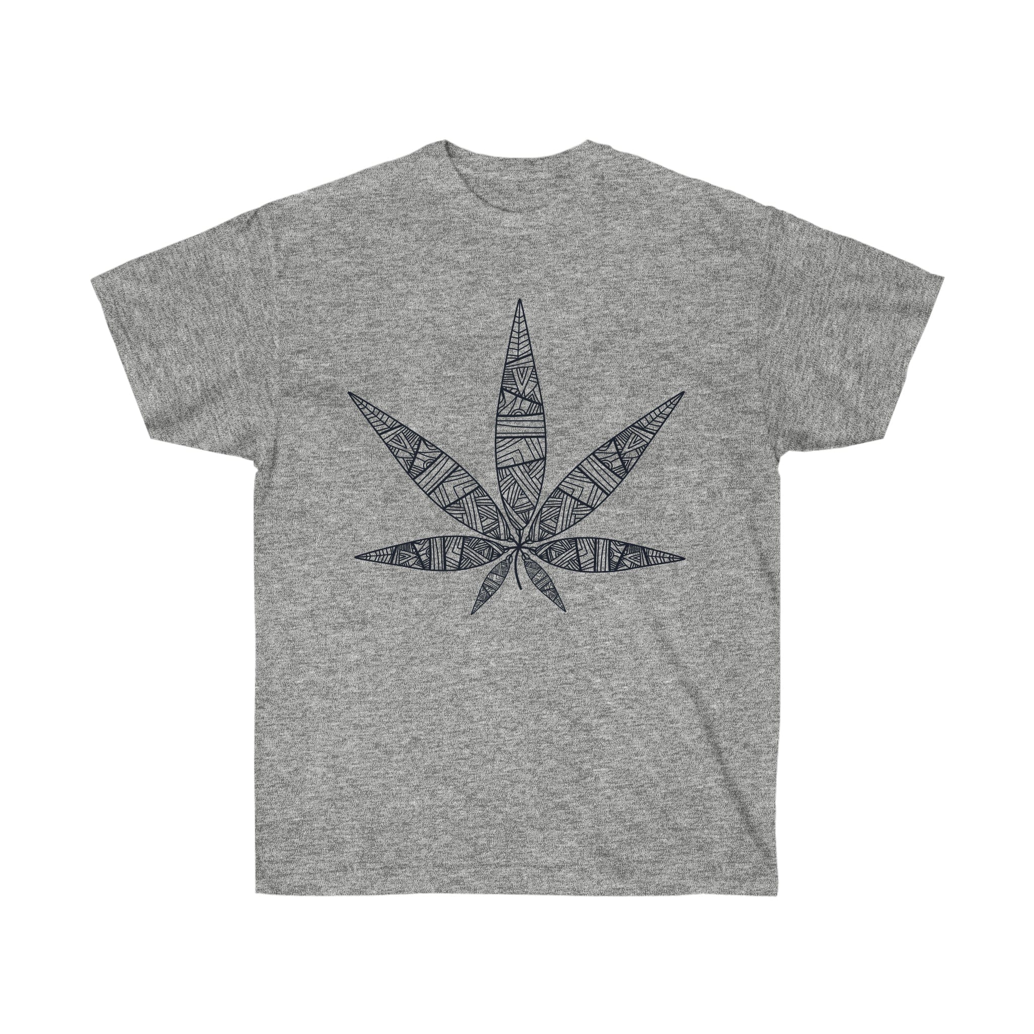 Tribal Marijuana Leaf Tee