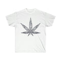 Tribal Marijuana Leaf Tee