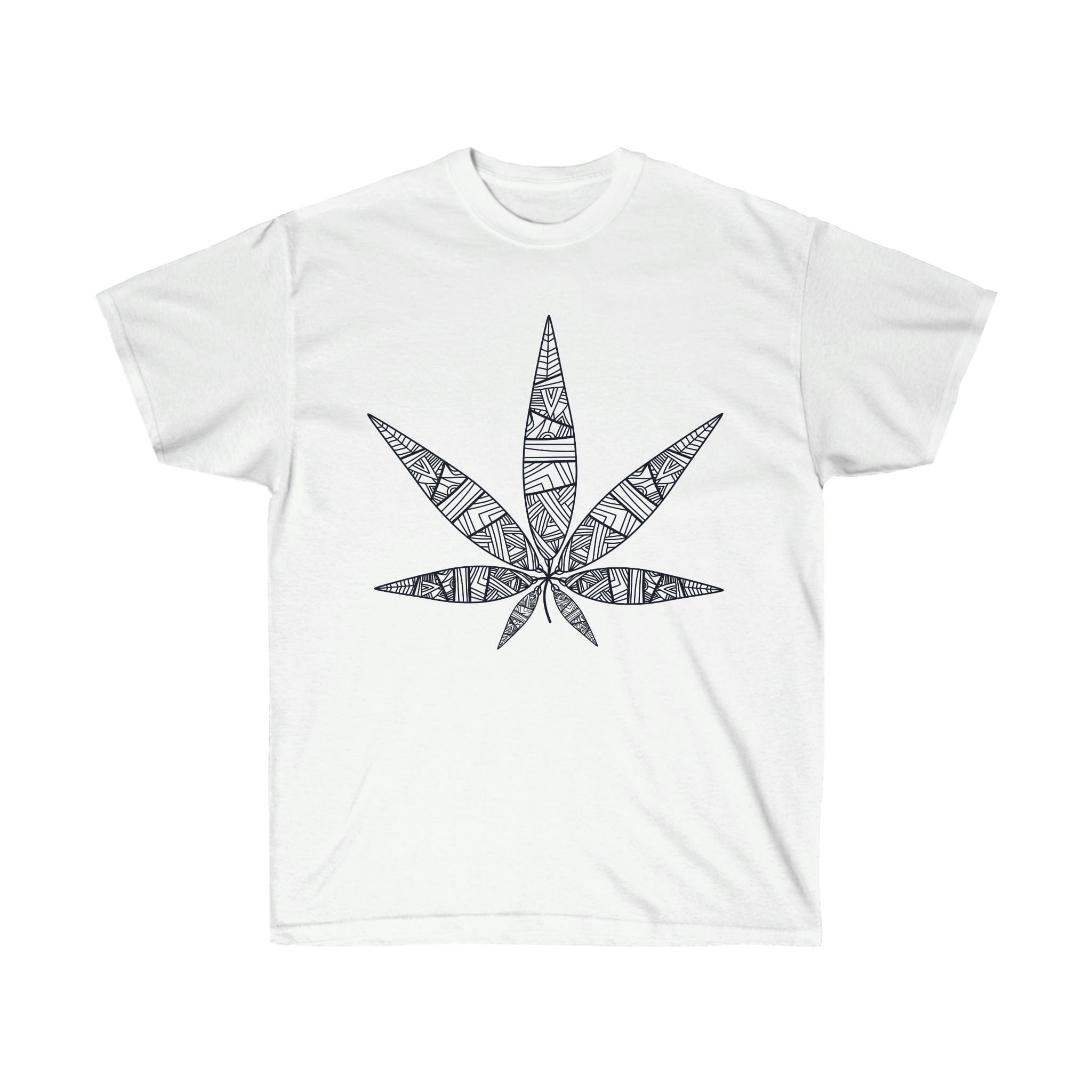Tribal Marijuana Leaf Tee