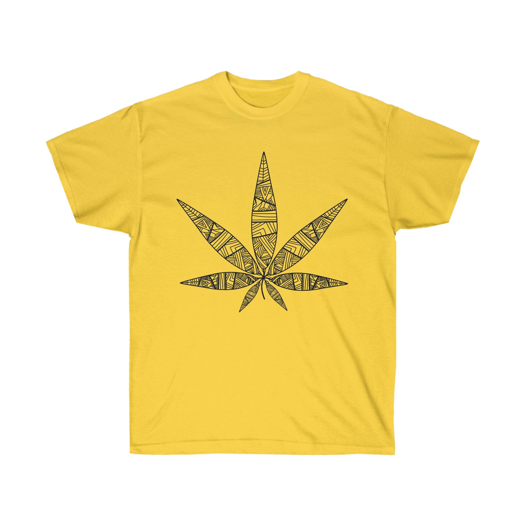 Tribal Marijuana Leaf Tee